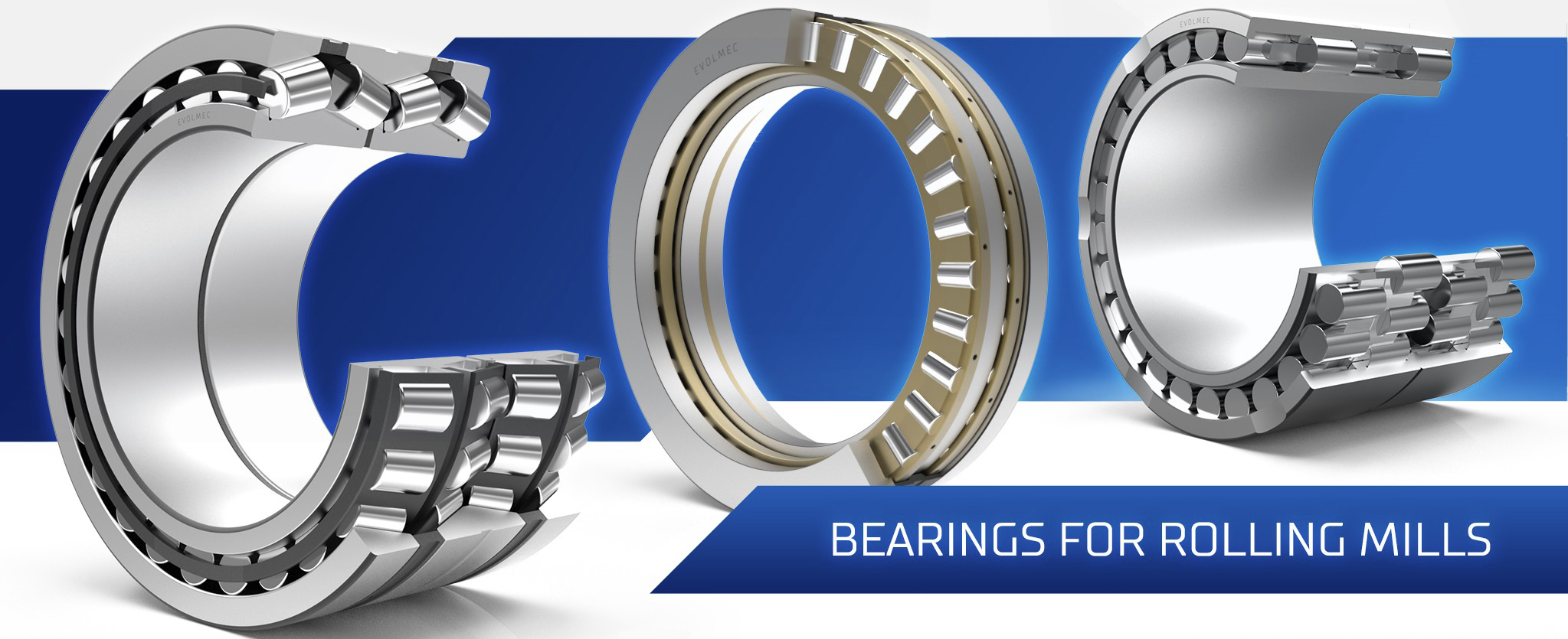 Bearing for rolling mills