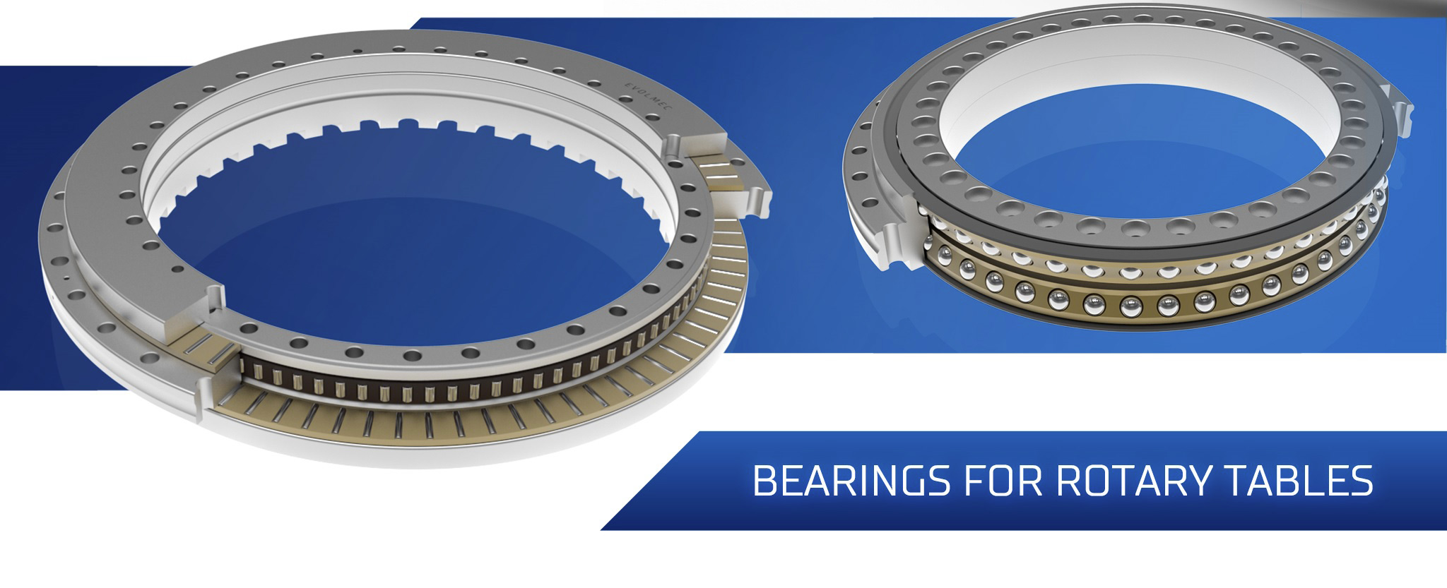Bearing for rotary tables